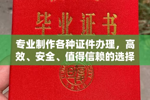 淅川专业制作各种证件办理，高效、安全、值得信赖的选择