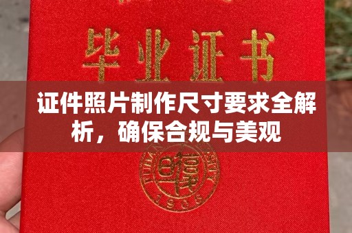 淅川证件照片制作尺寸要求全解析，确保合规与美观