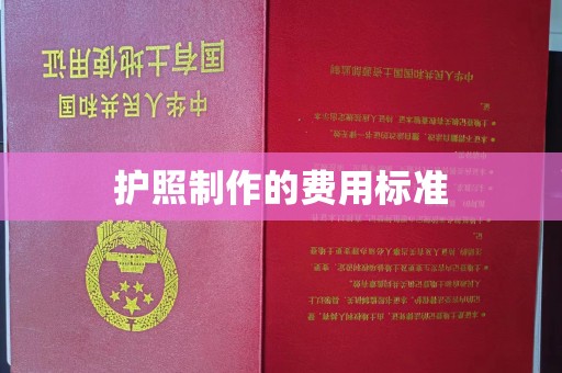淅川护照制作的费用标准