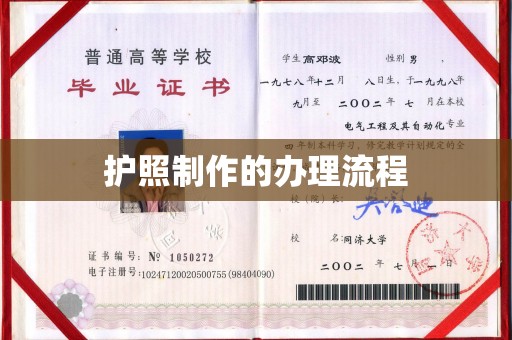 淅川护照制作的办理流程