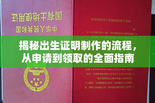 淅川揭秘出生证明制作的流程，从申请到领取的全面指南
